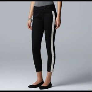 Simply Vera Vera Wang Denim Tux Skimmer Leggings